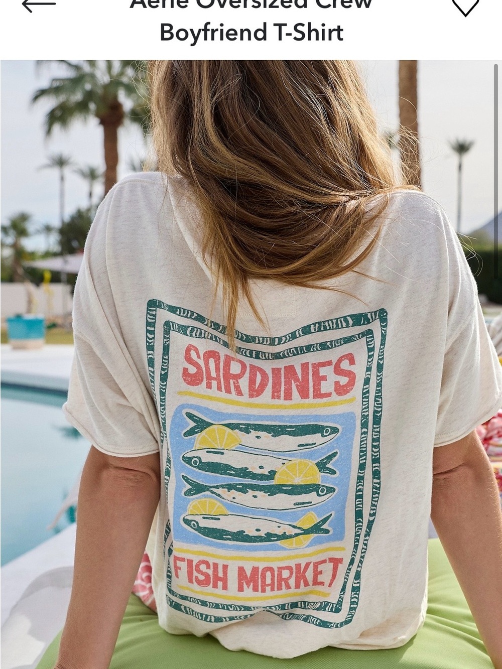 Aerie Oversized Crew
Boyfriend T-Shirt
